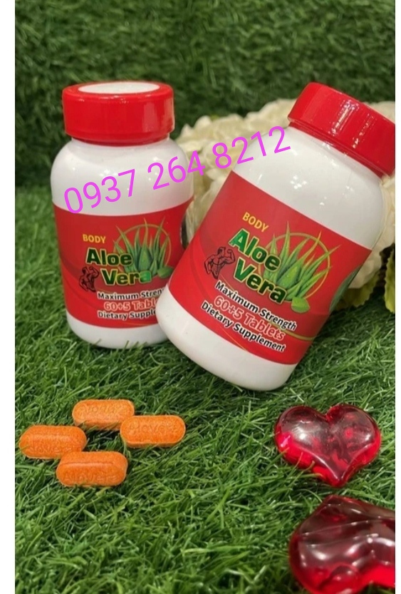 اشتها آور گیاهی آلوئه ورا ۶۵ عددی اورجینال